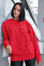 Load image into Gallery viewer, To Him be the Glory Unisex Crewneck Sweatshirt
